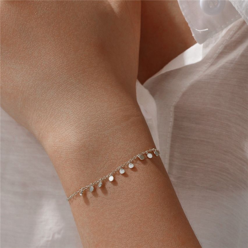 925 Silver Minimalist Bracelet