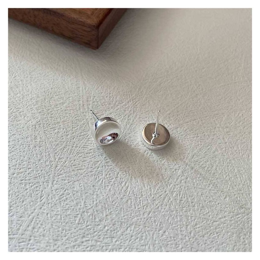 925 Silver and Platinum Plating Stud Earrings