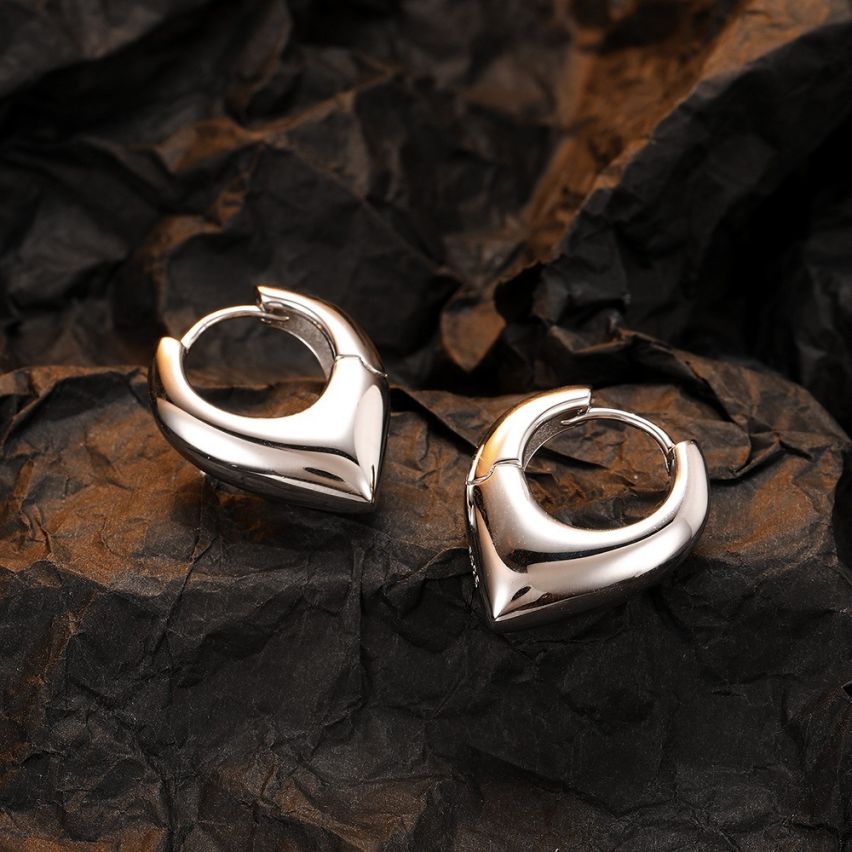 925 Silver Hoop Earrings