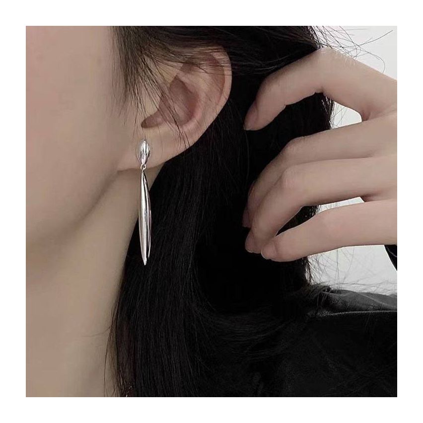 925 Silver Long Earrings