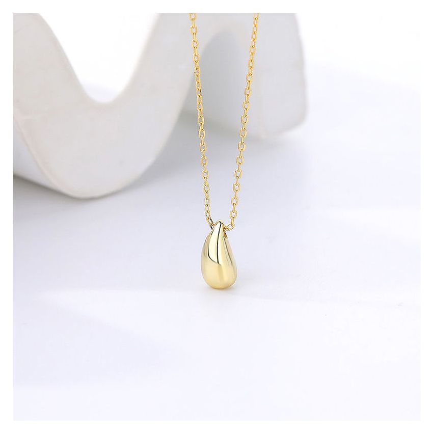 925 Silver and Gold Plating Minimalist Pendant