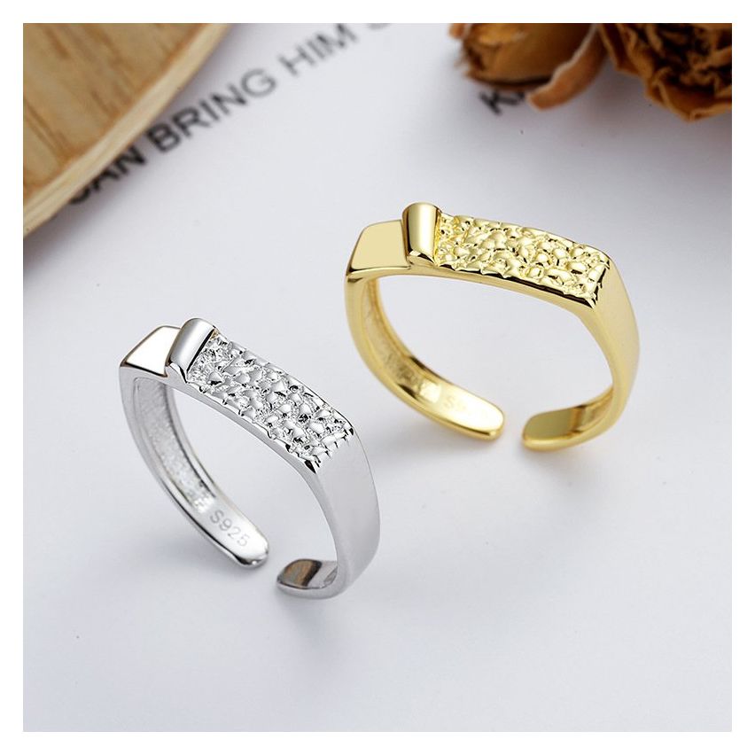 925 Silver Texture Ring