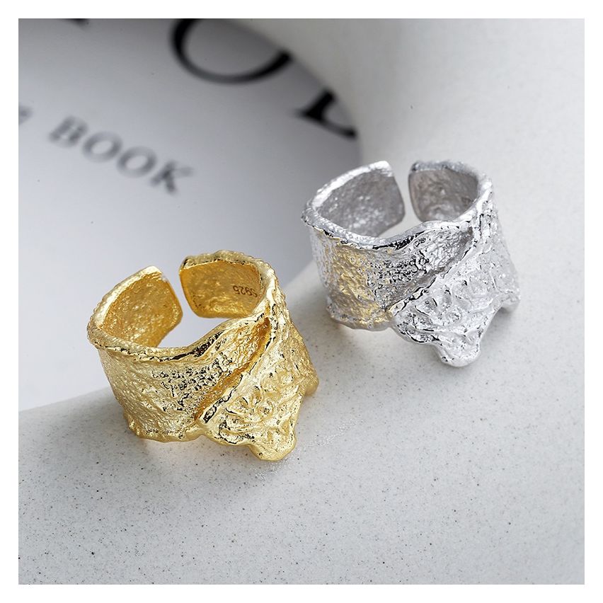 925 Silver Texture Ring