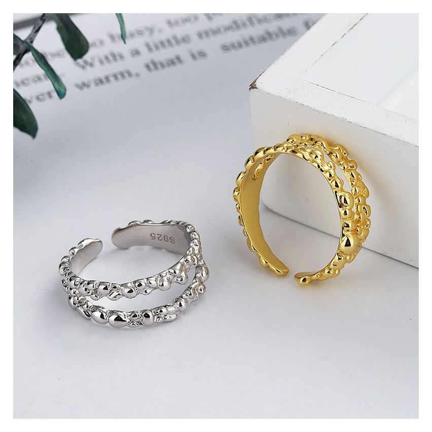 925 Silver Texture Ring