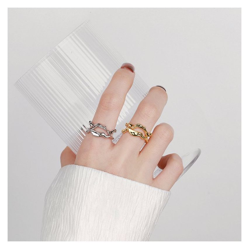 925 Silver Geometric Ring